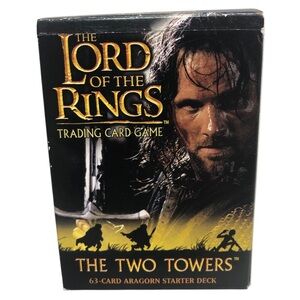 Decipher Lord Of The Rings TCG TWO TOWERS ARAGORN STARTER Deck complete